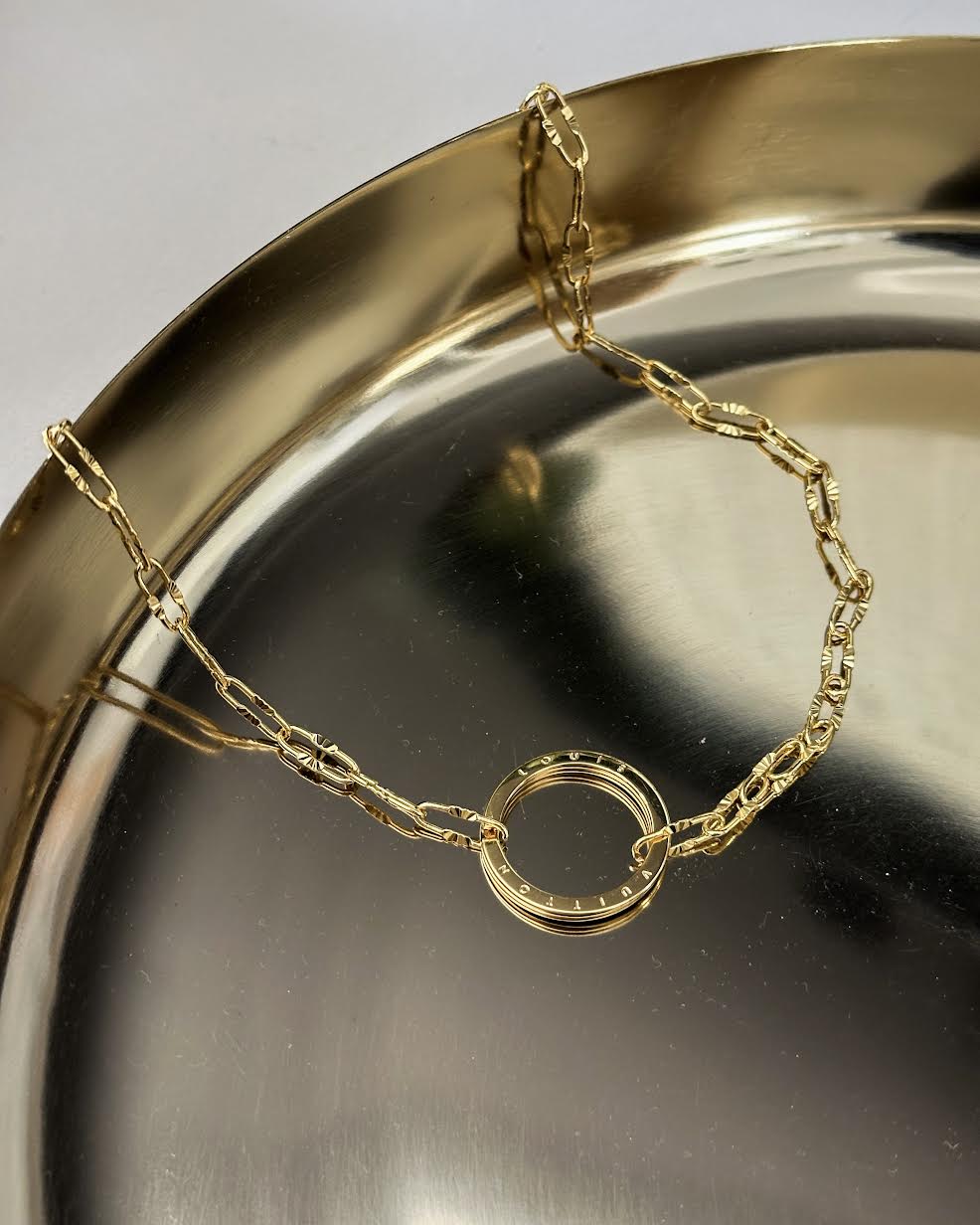 Dainty Lou Ring Necklace