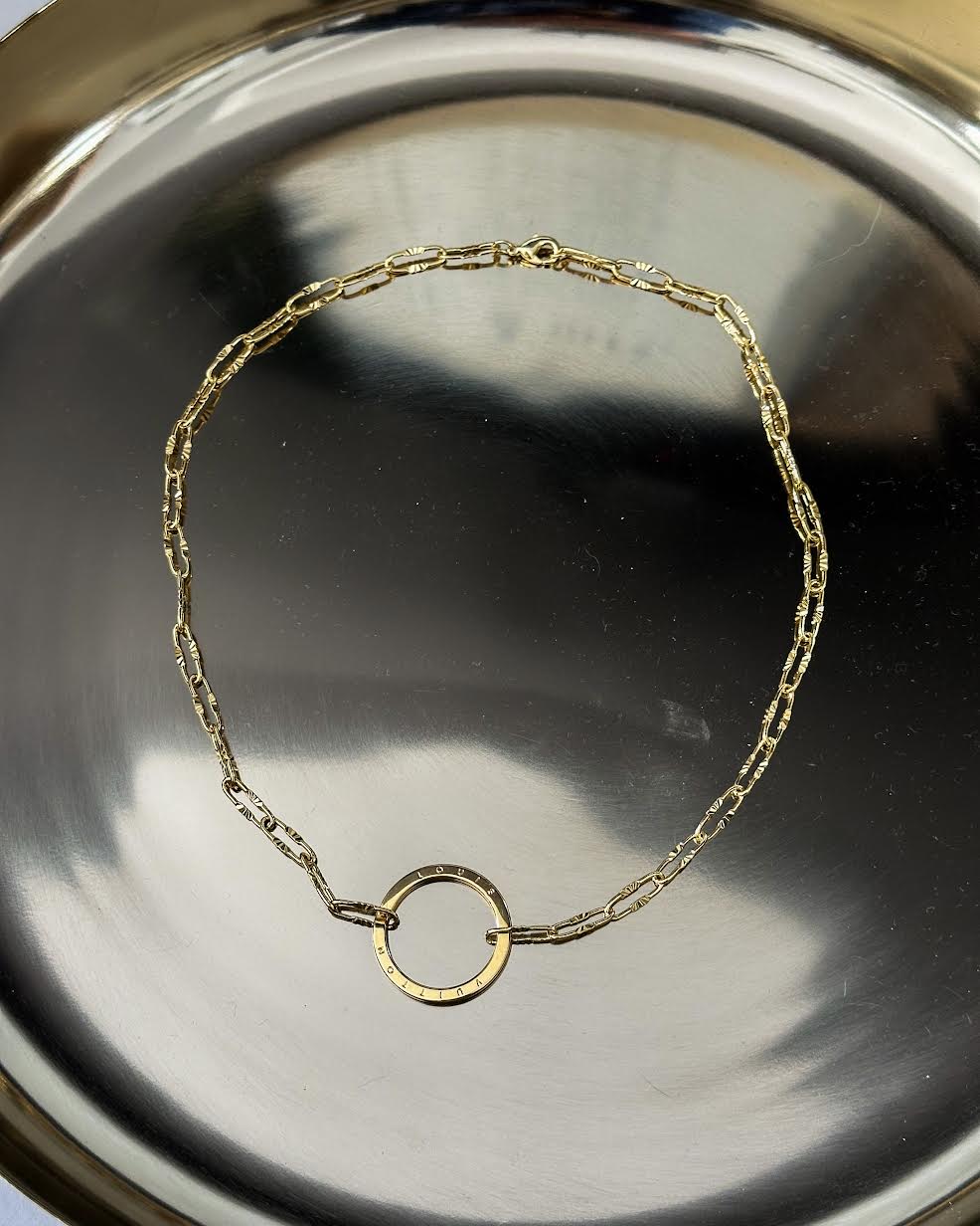 Dainty Lou Ring Necklace
