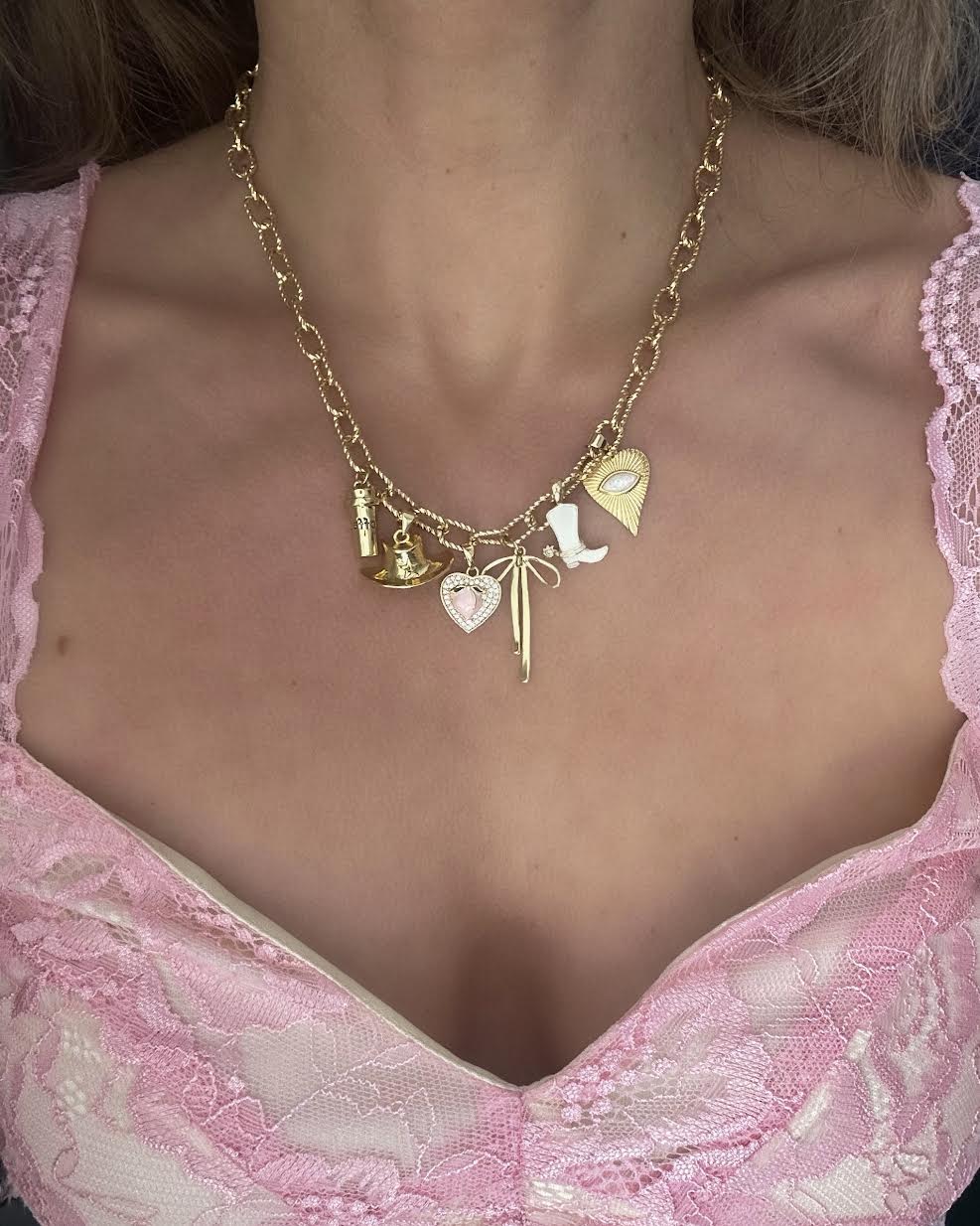 Southern Belle Charm Necklace