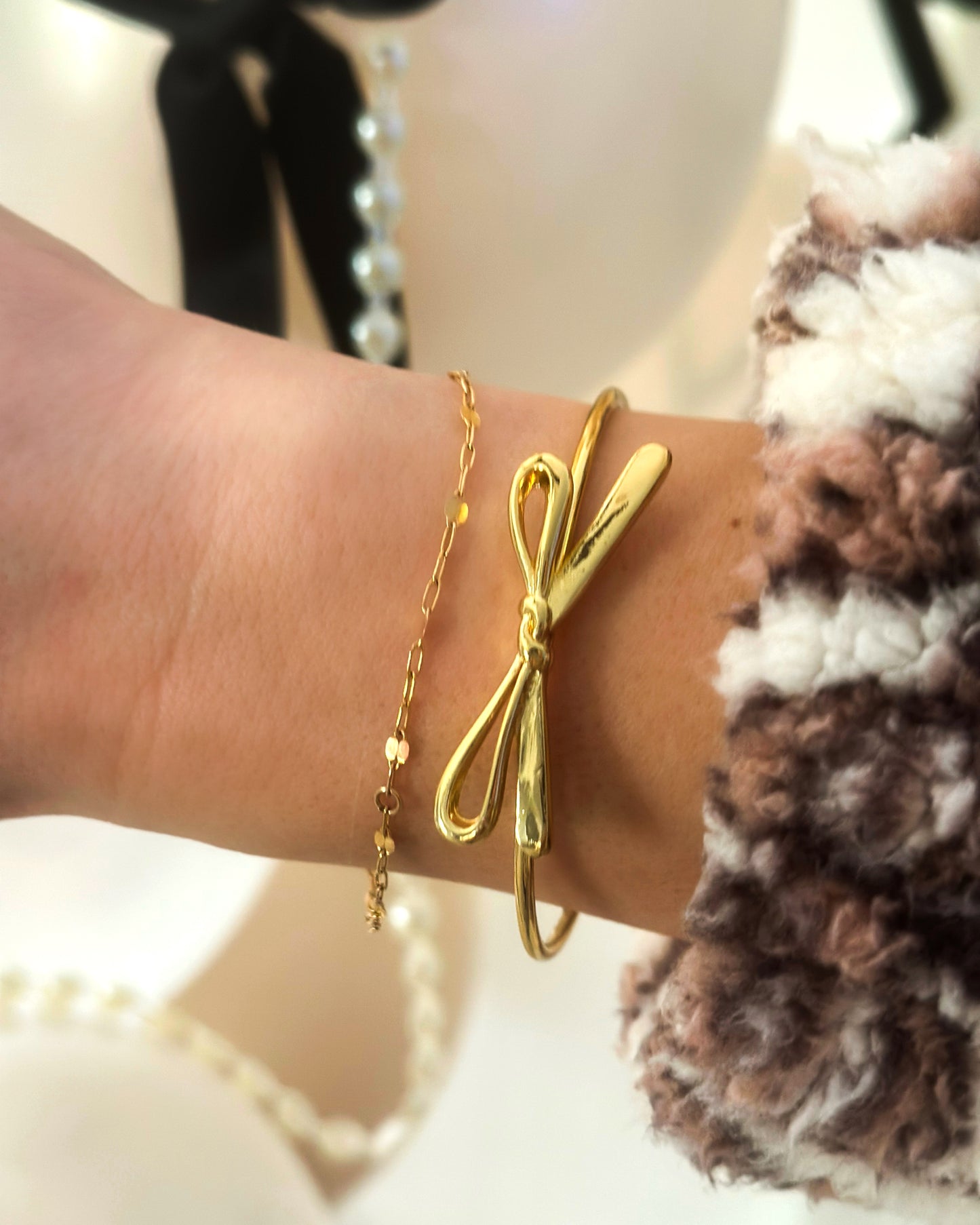 Bow Cuff Bracelet