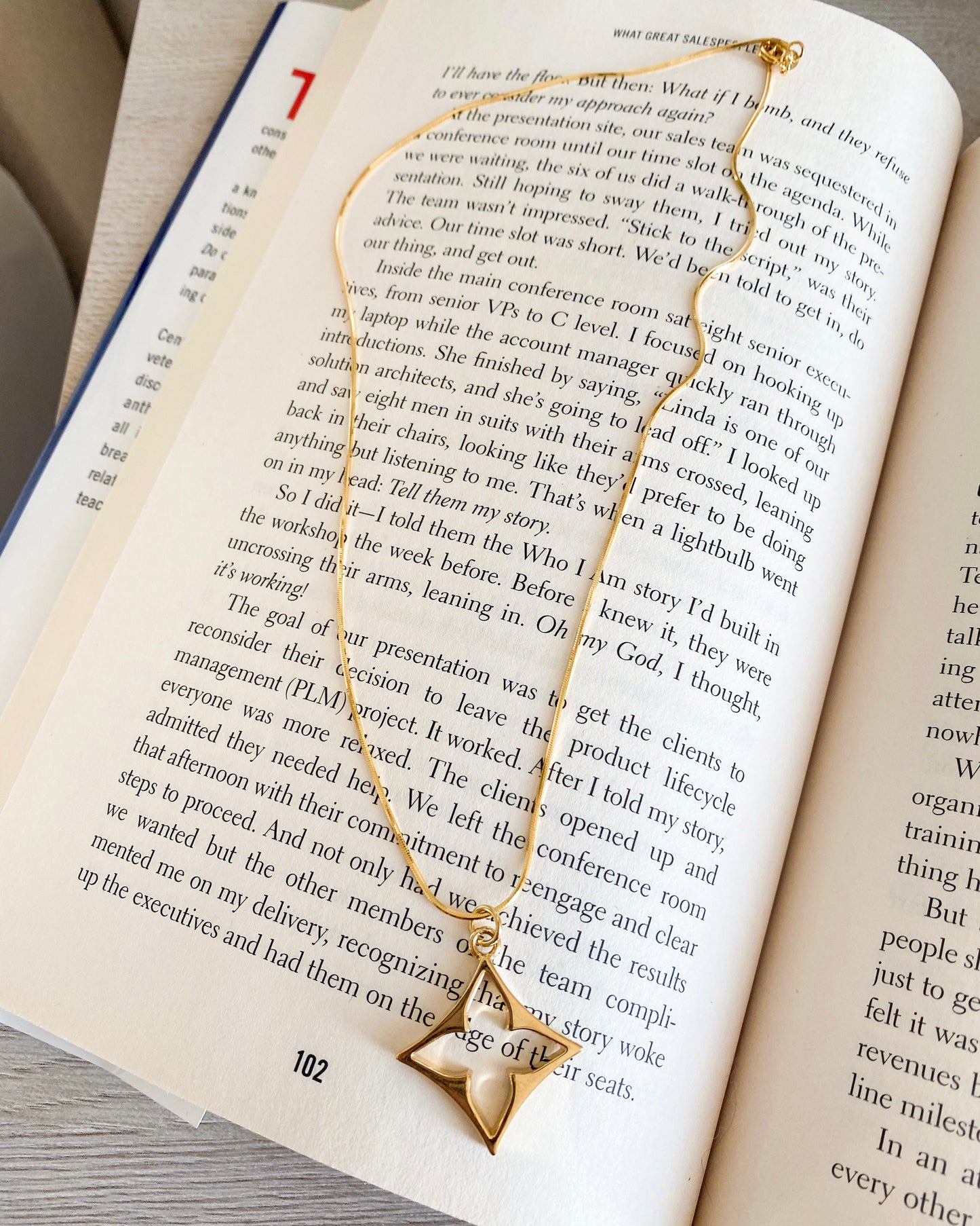 The Fleur (Gold) Necklace