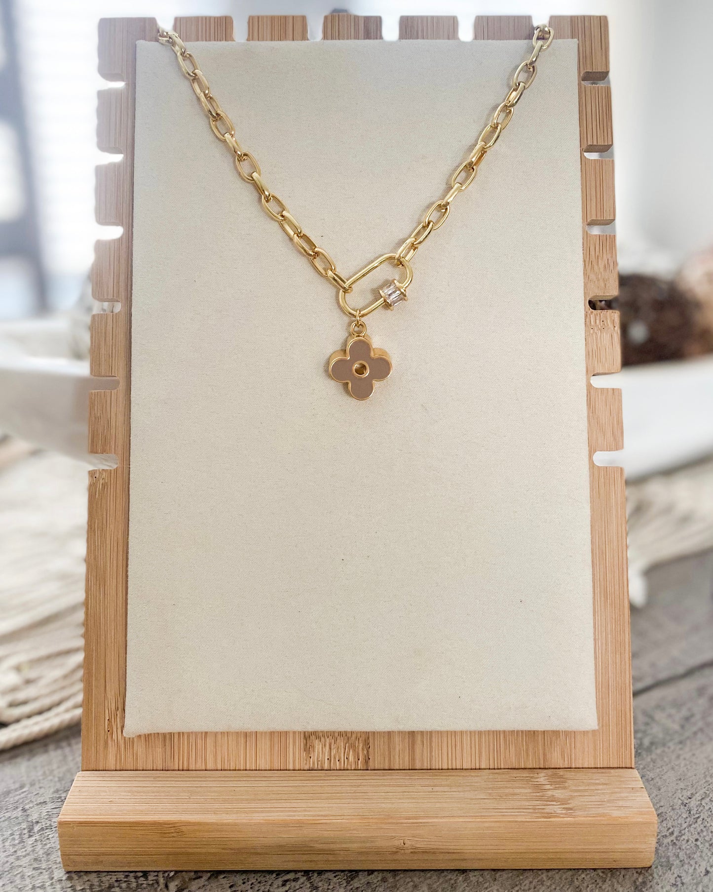 The Fleur (Lavender) Necklace