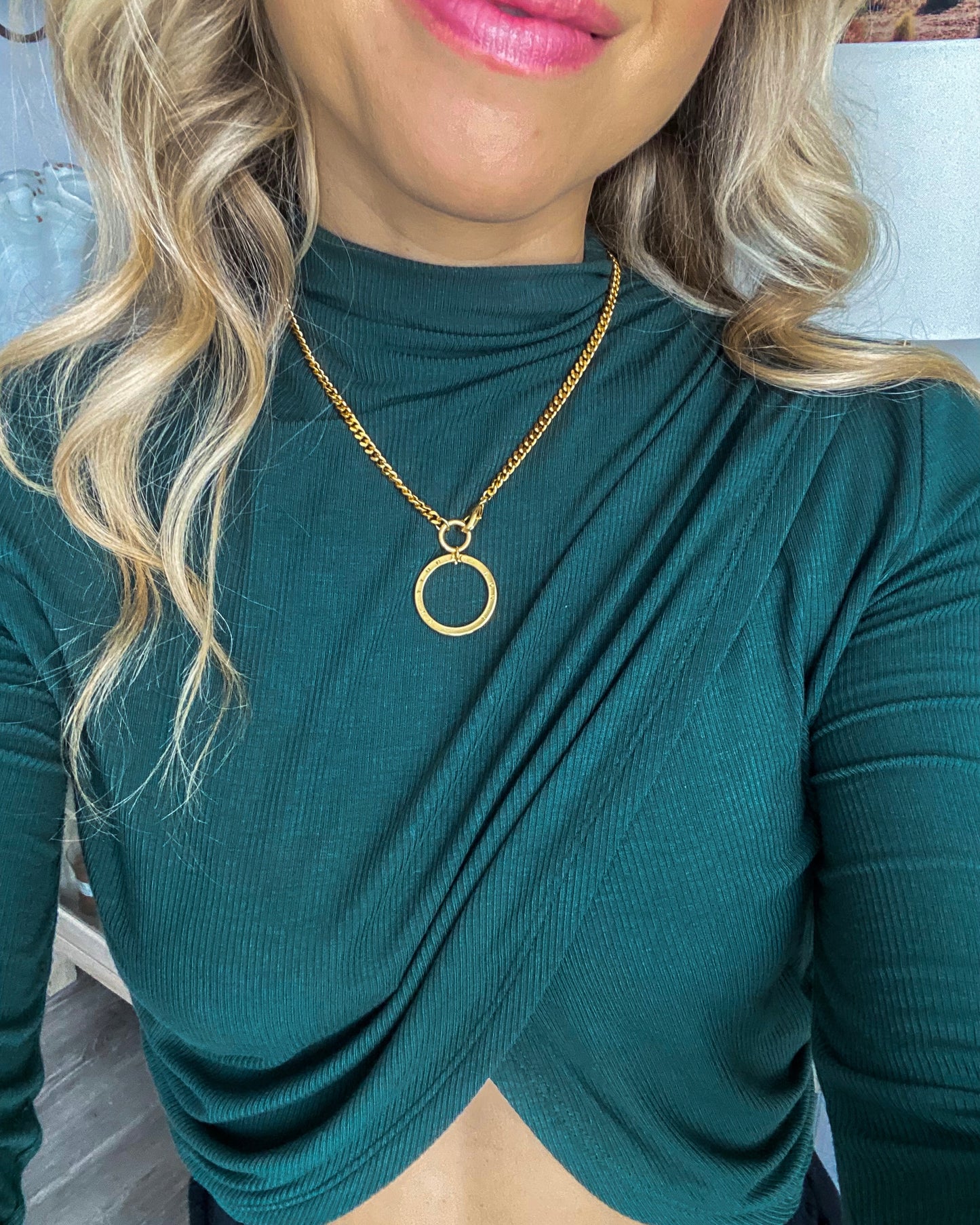 Dainty Lou Ring Necklace