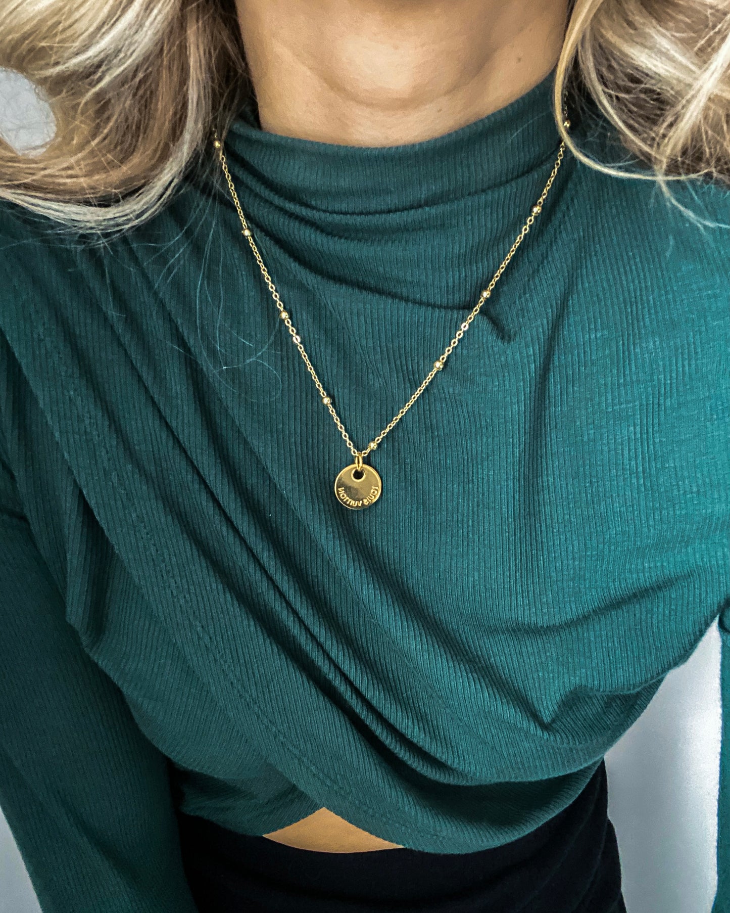 Dainty Lou Coin Necklace