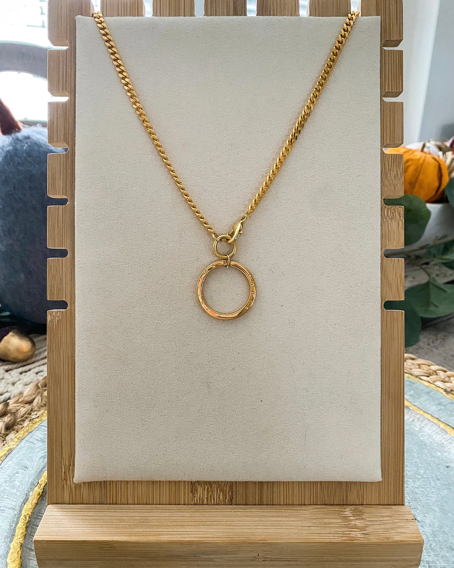 Dainty Lou Ring Necklace