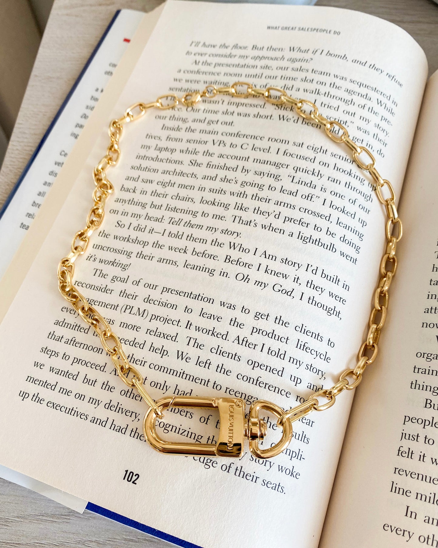 The Louis Carabiner Necklace