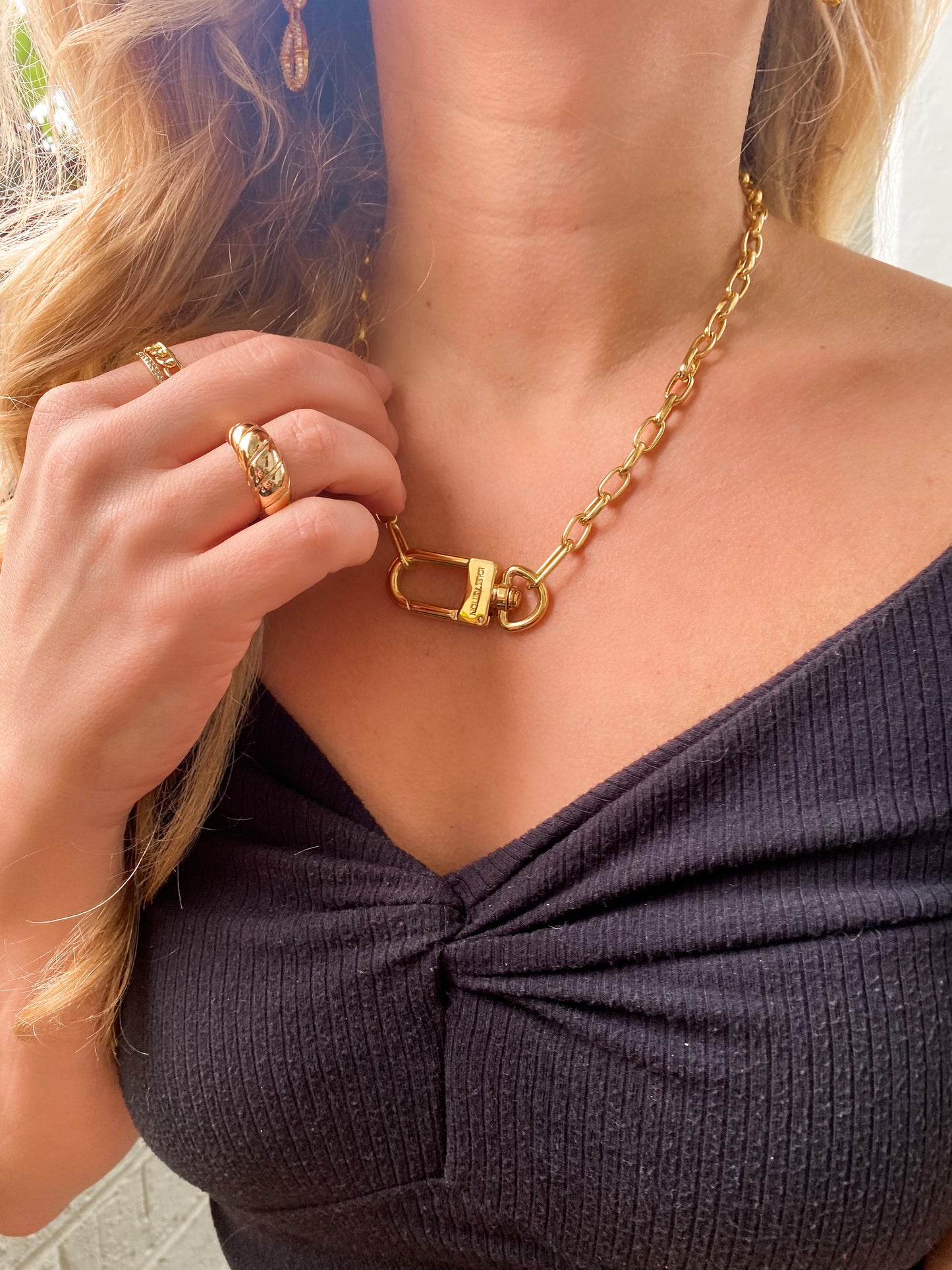 The Louis Carabiner Necklace