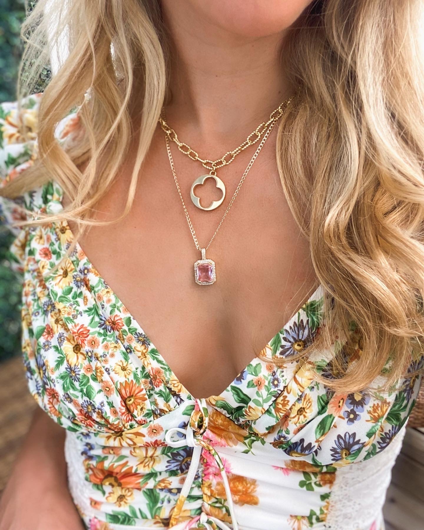 Margot Necklace (22k Gold Filled)