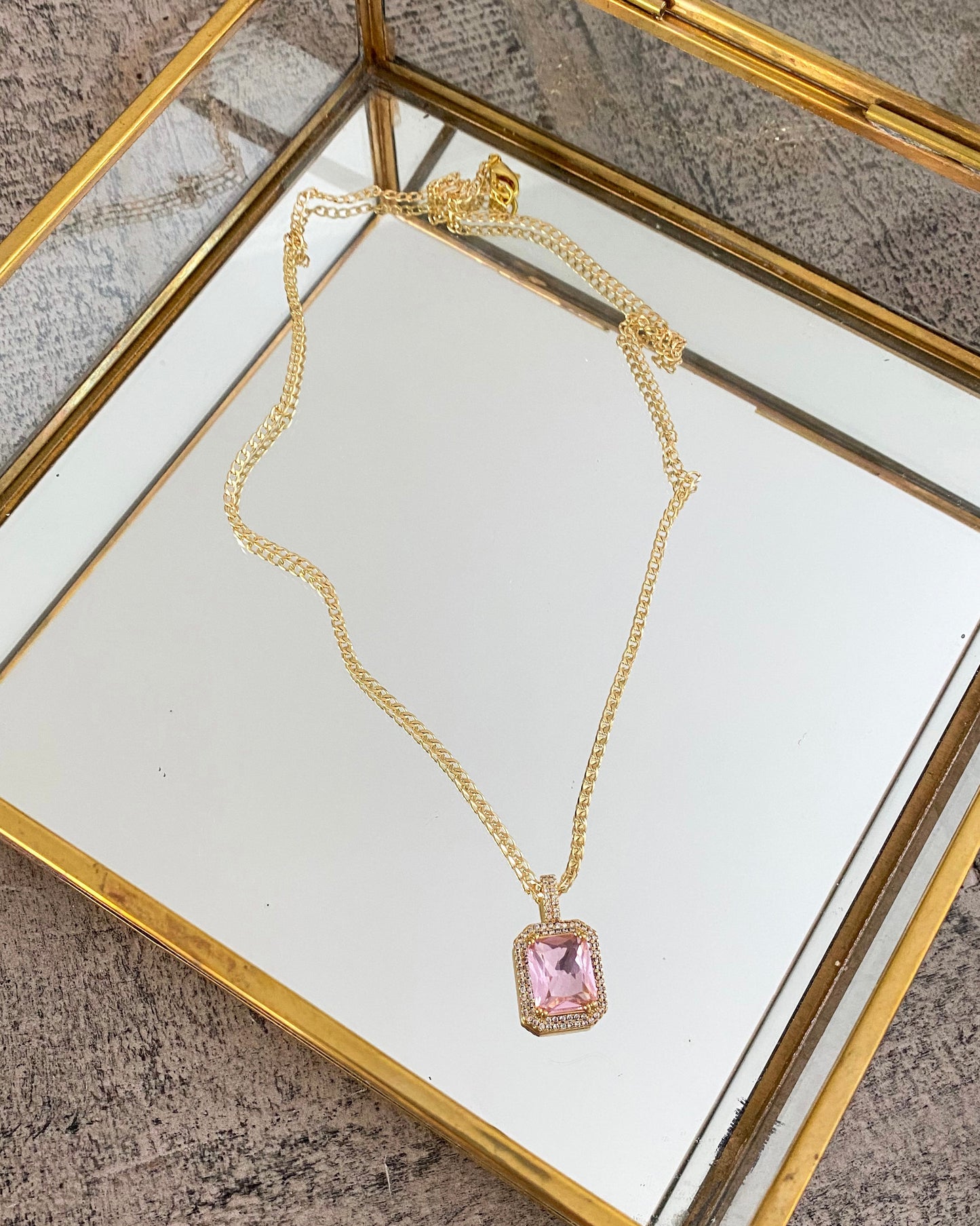 Margot Necklace (22k Gold Filled)