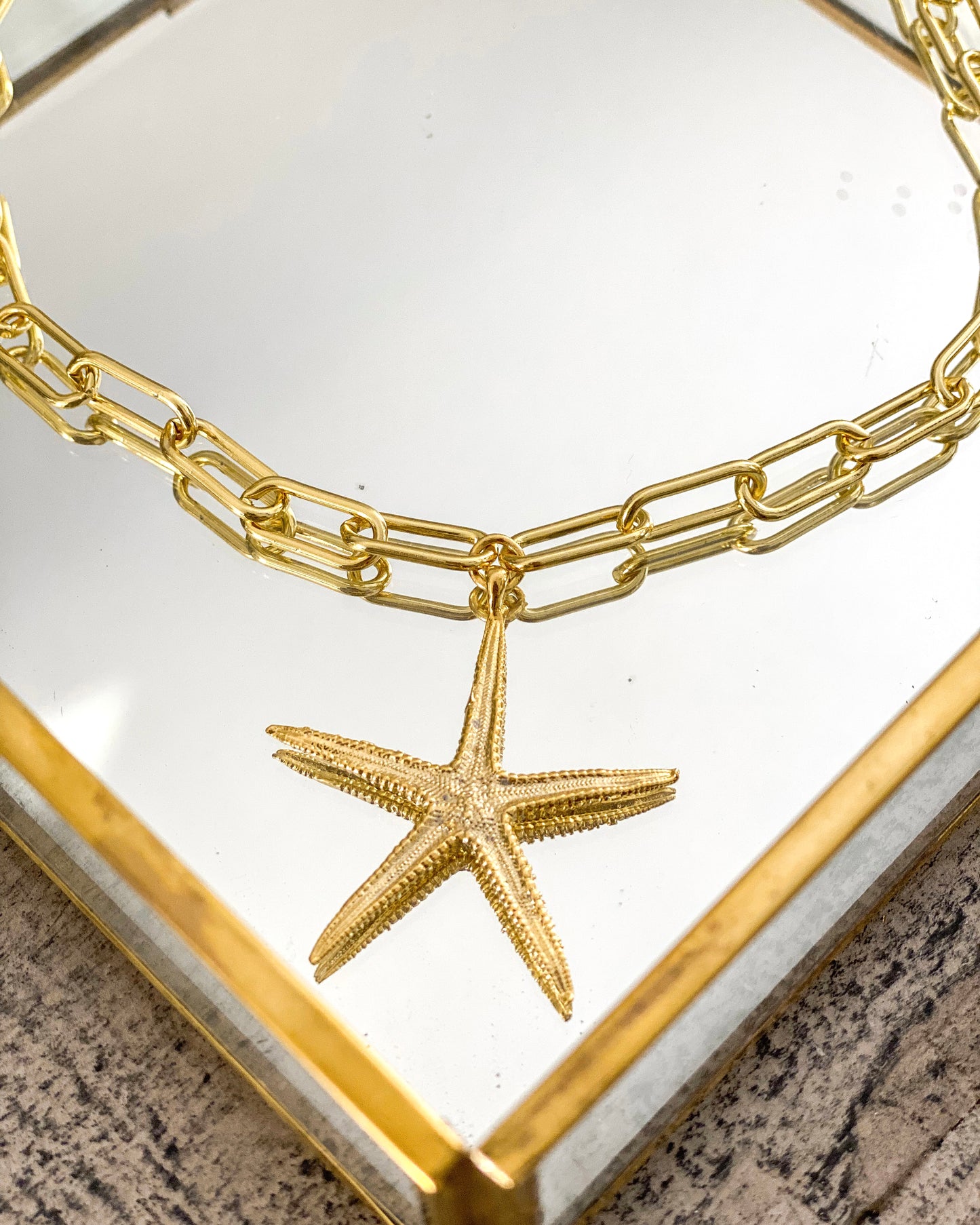 Marina Necklace (24k Gold Filled)