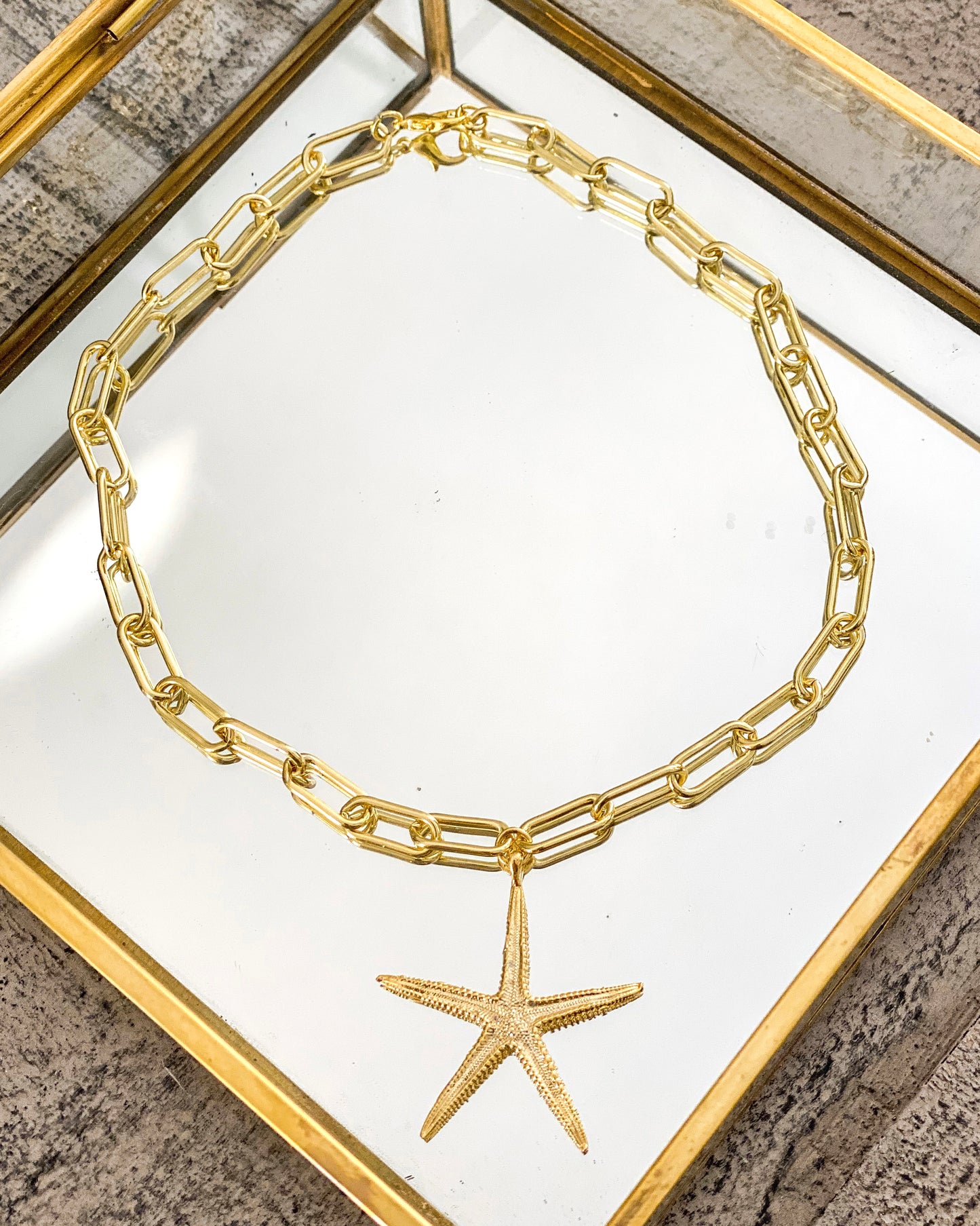 Marina Necklace (24k Gold Filled)