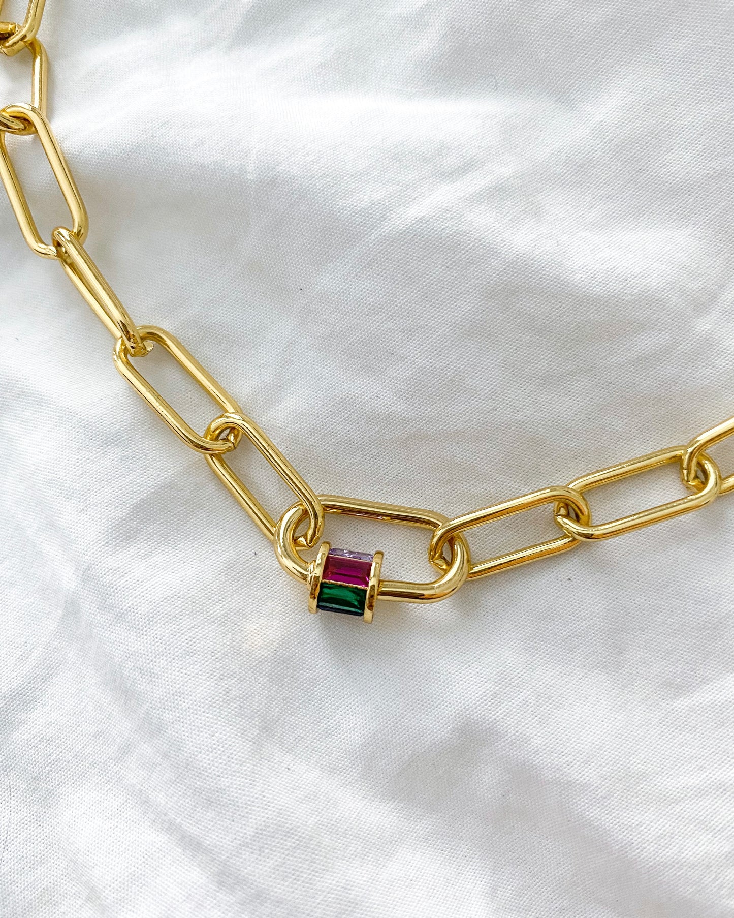 Scarlet Necklace (24k Gold Filled)