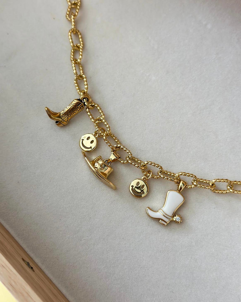 Texas Hold 'Em Charm Bracelet