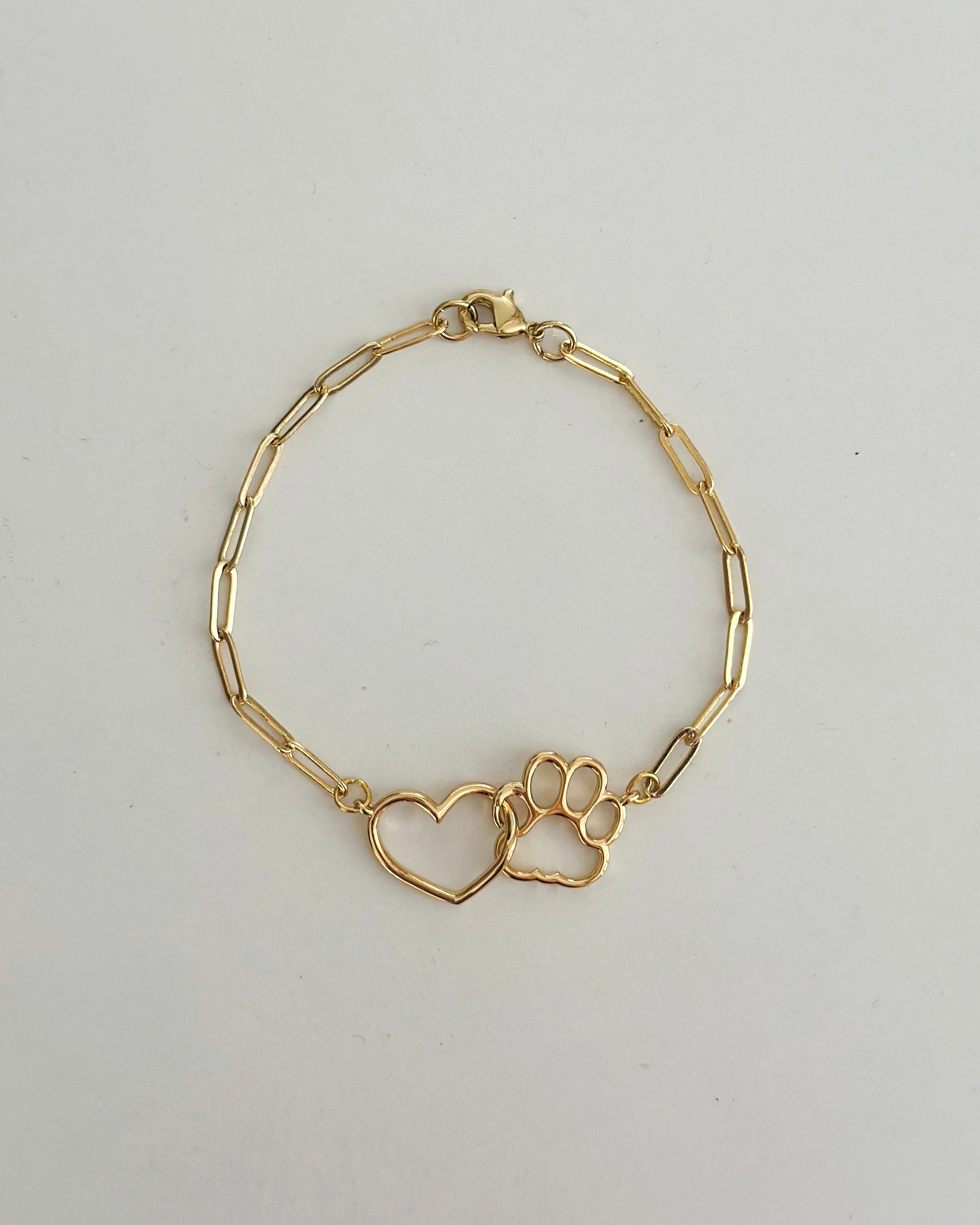 Paw & Heart Bracelet