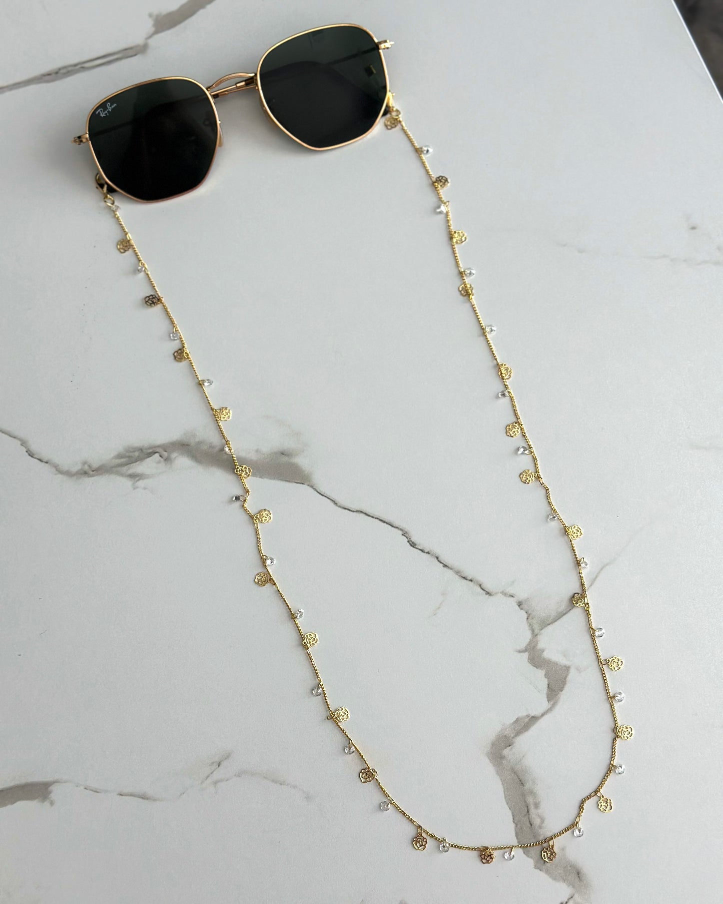 Rose Sunglasses Chain