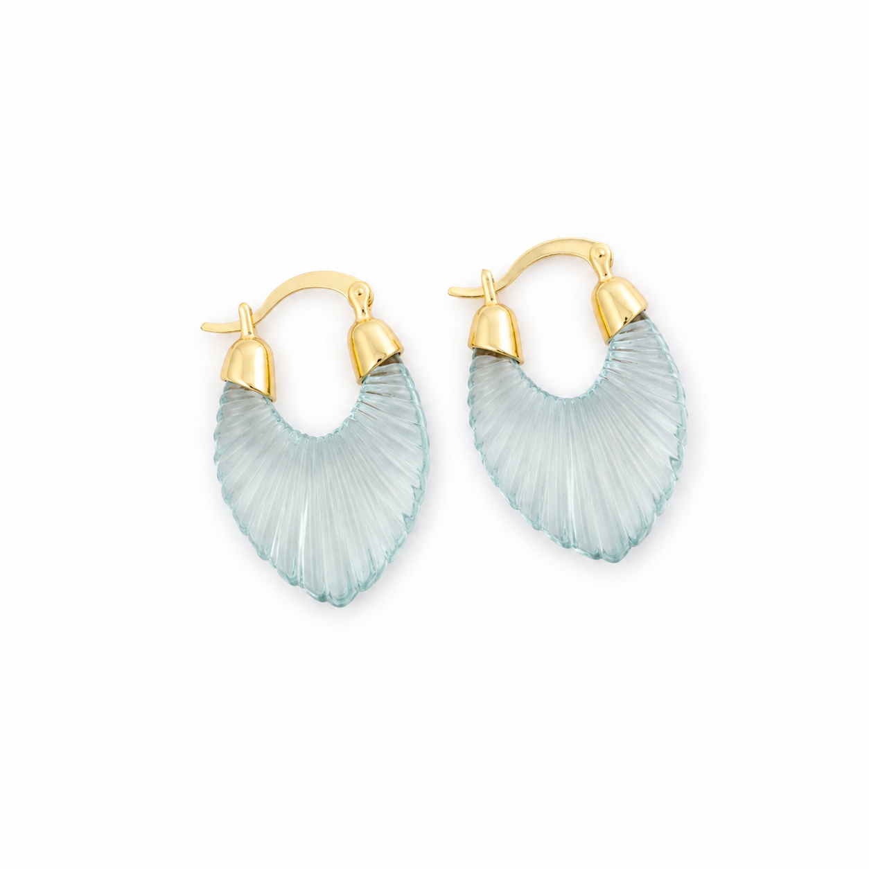 Thick Hoop Colored Earrings