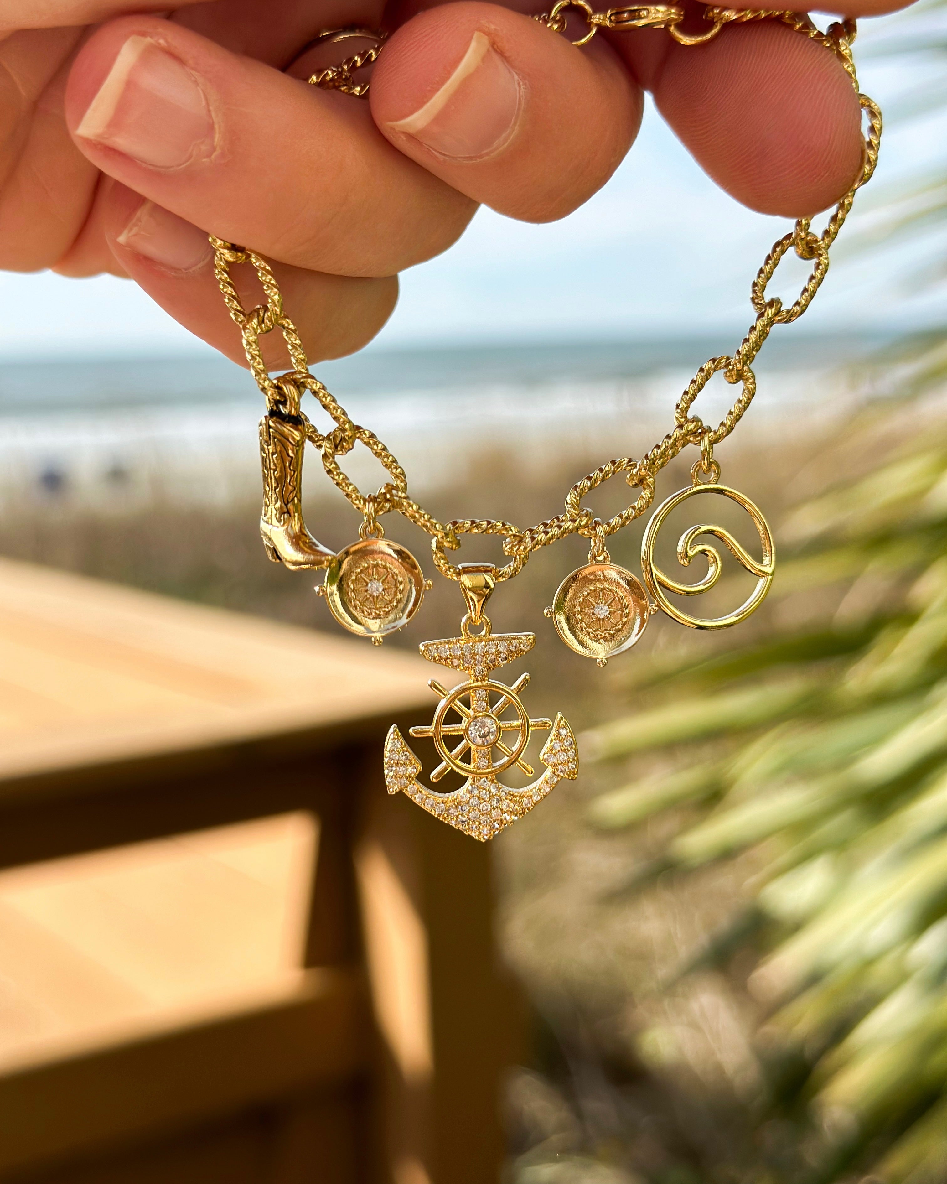 Coastal Cowgirl Charm Bracelet