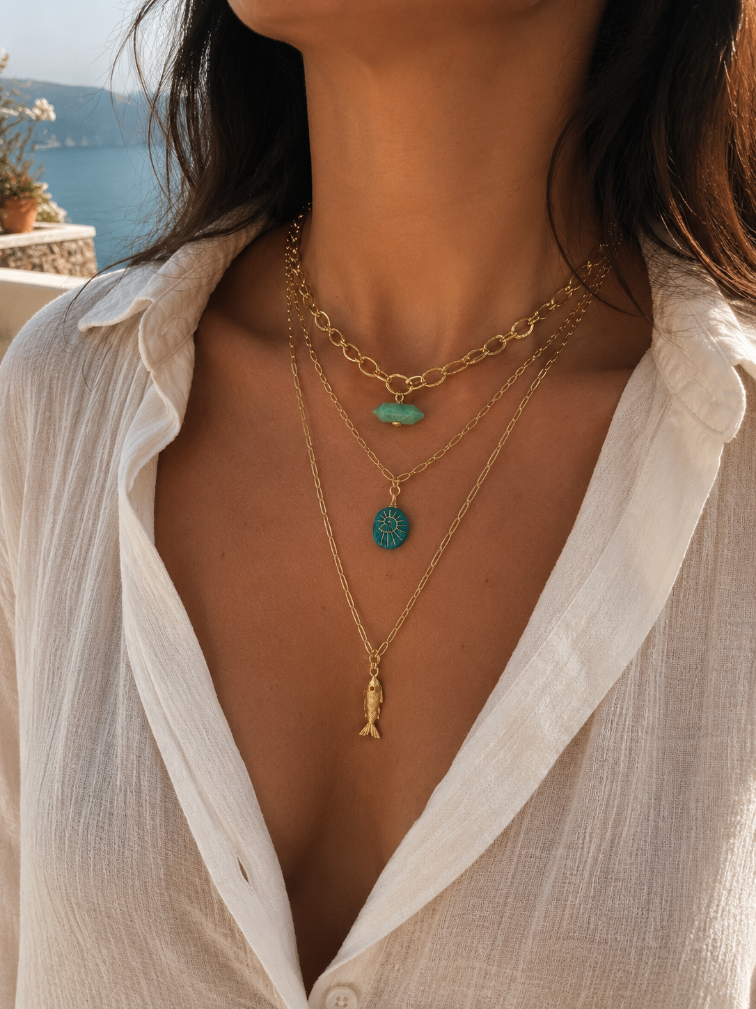 Layered Necklace Set