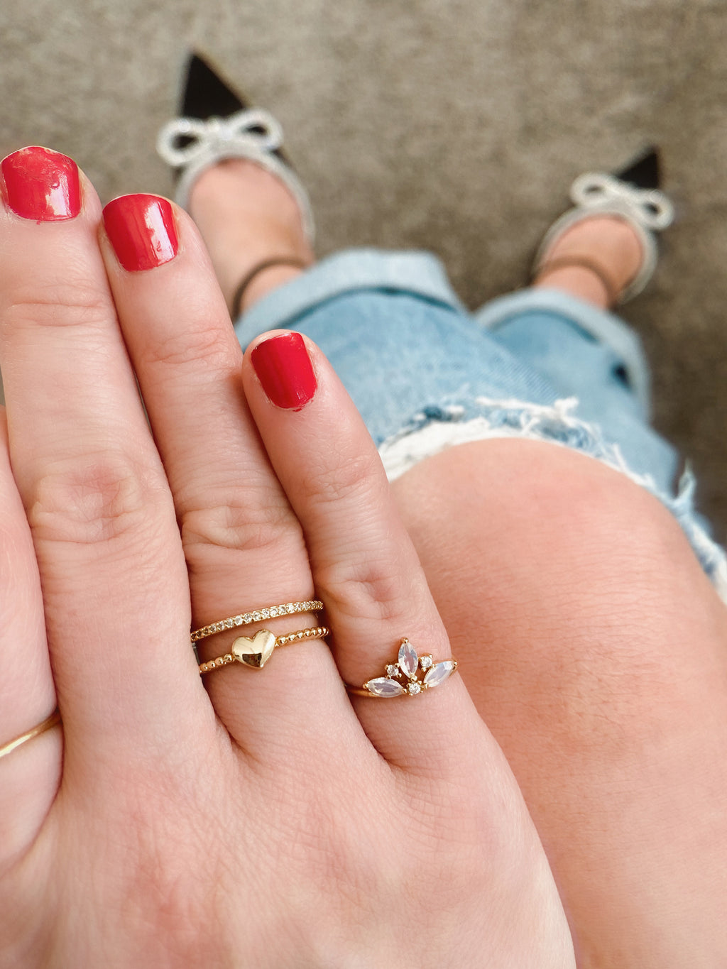 Double The Love Ring