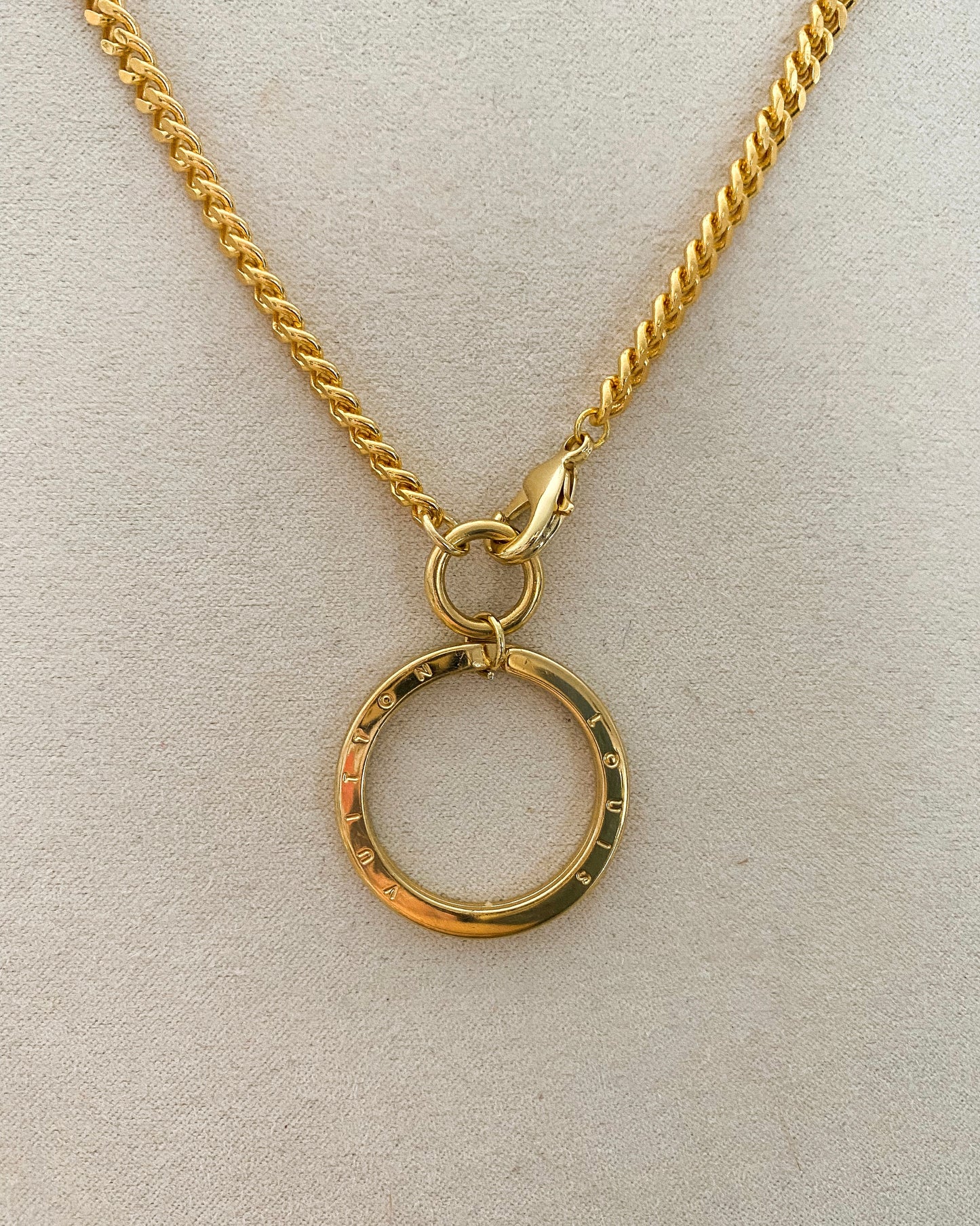 Dainty Lou Ring Necklace