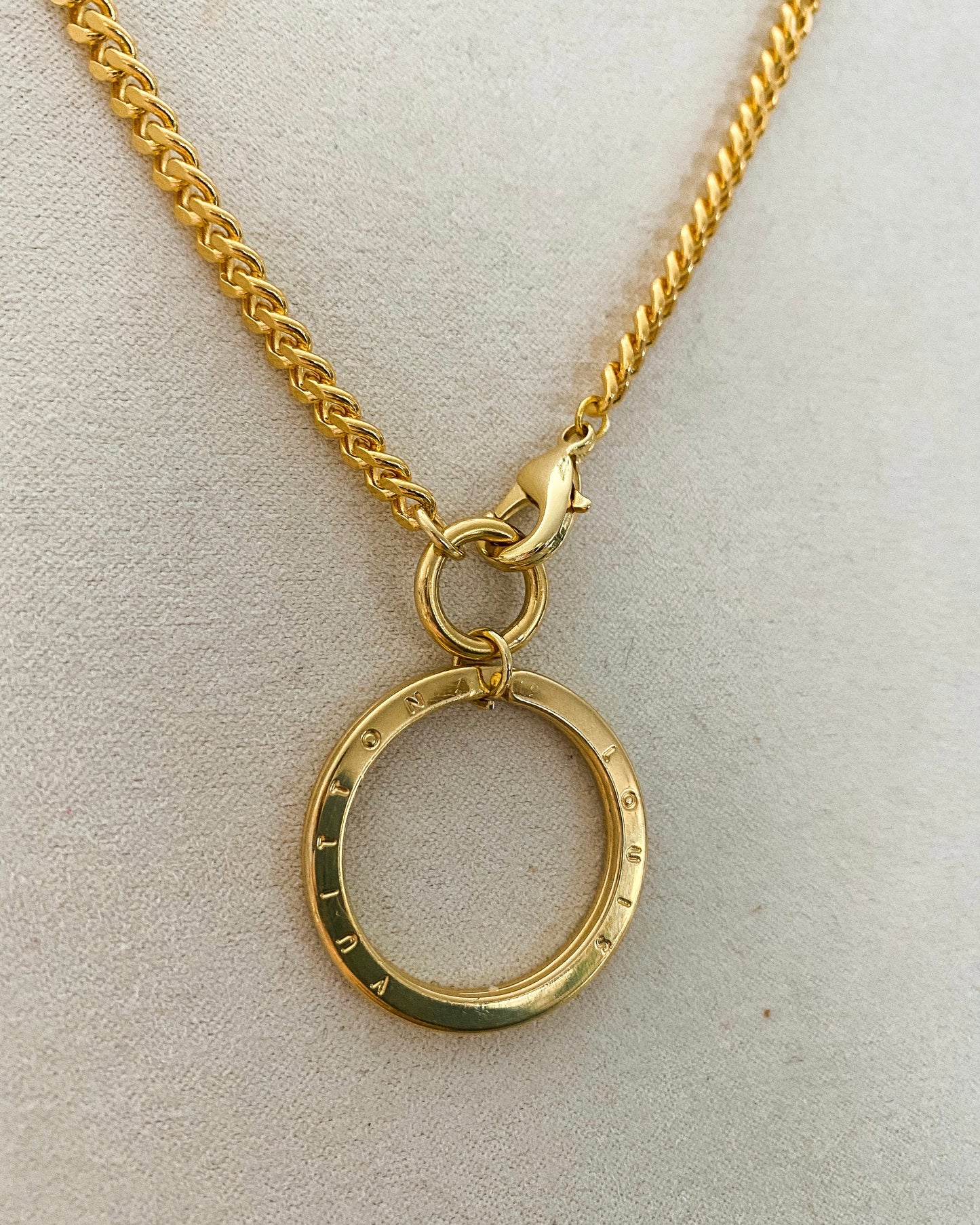 Dainty Lou Ring Necklace