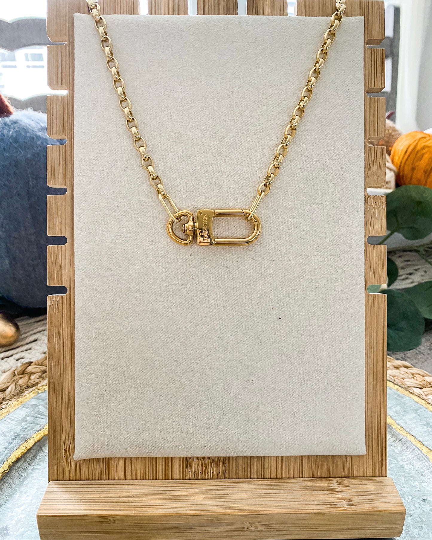 The Louis Carabiner Necklace