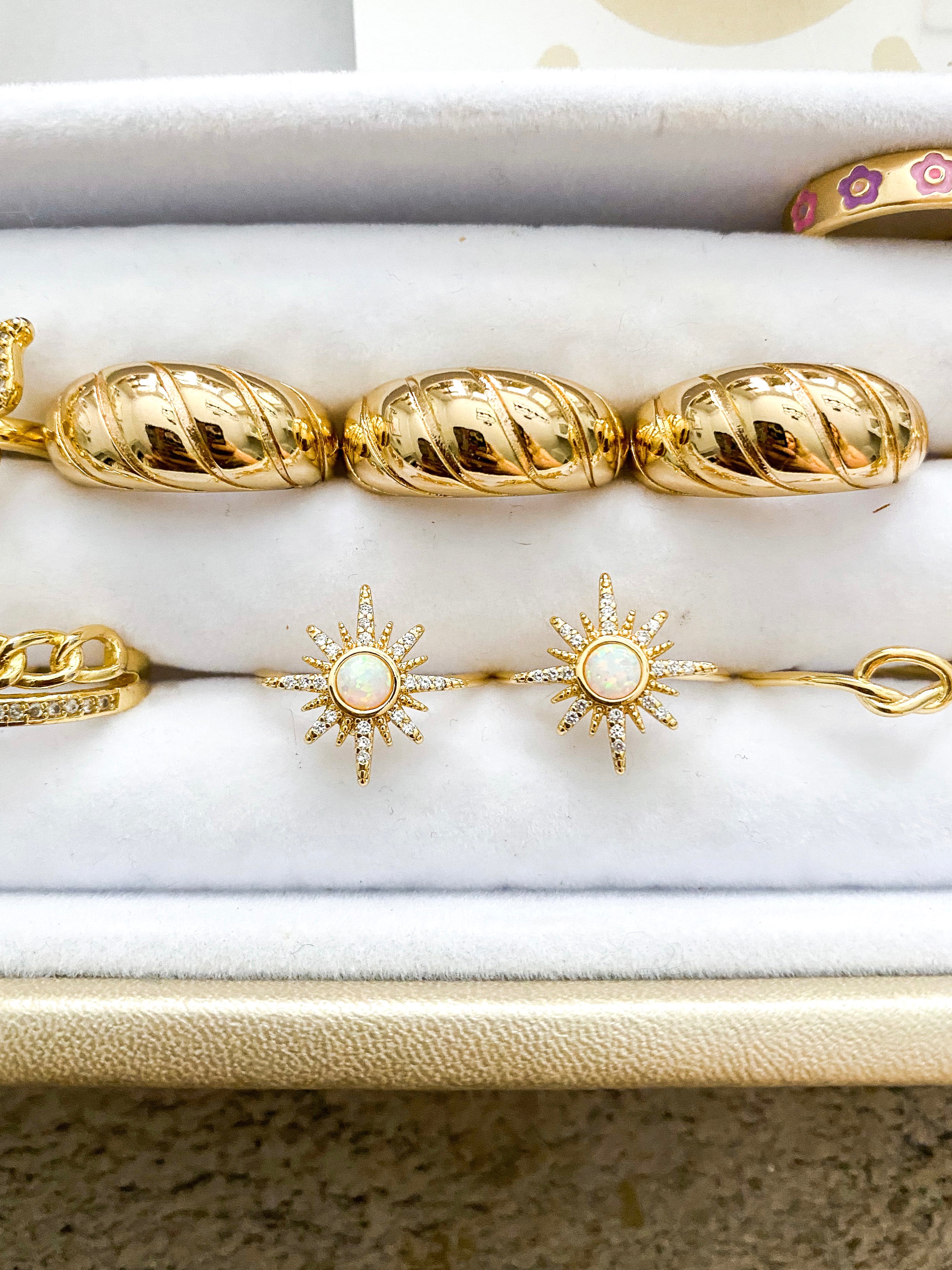 Gold Twist Ring