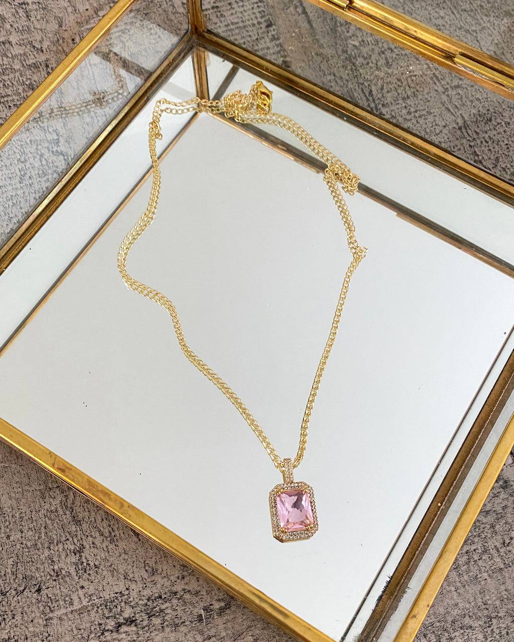 Margot Necklace (22k Gold Filled)