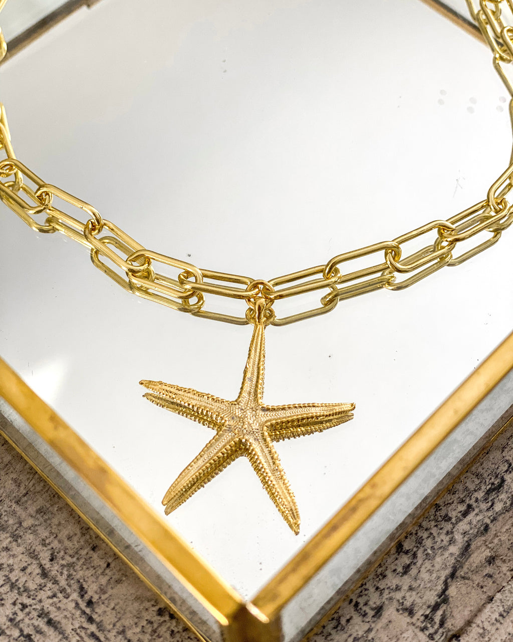 Marina Necklace (24k Gold Filled)