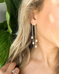 Paris Pearl Drop Earrings