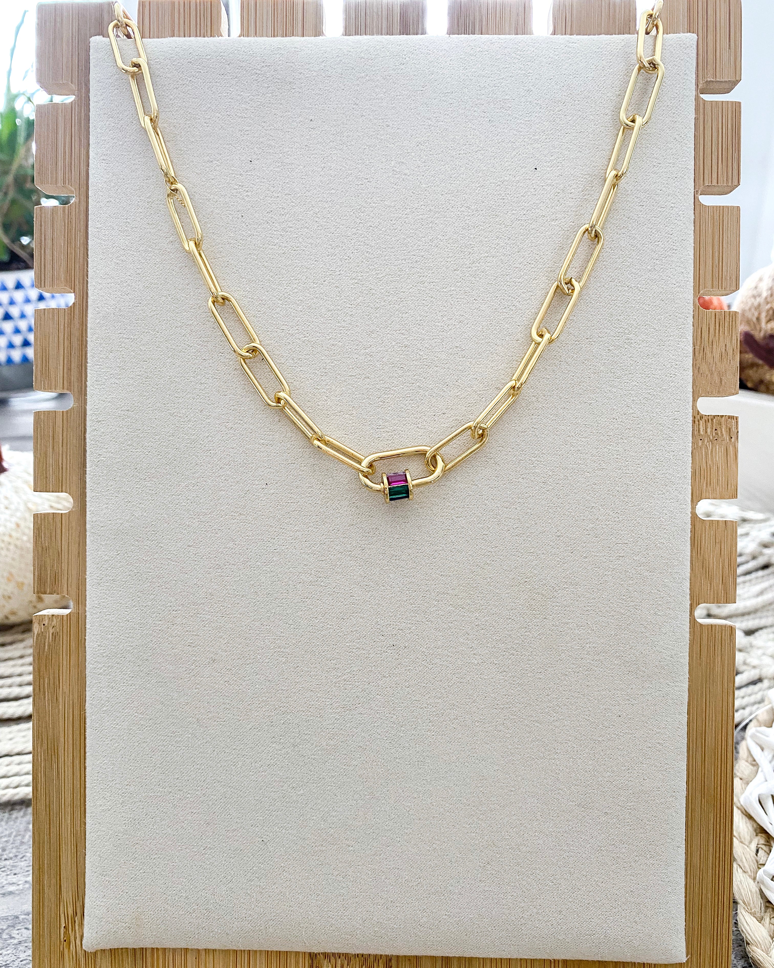 Scarlet Necklace (24k Gold Filled)