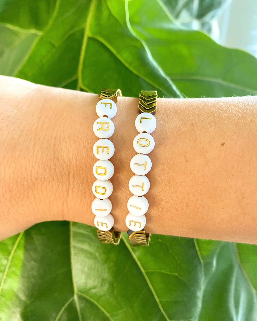 Personalized Gold Arrow Bracelet